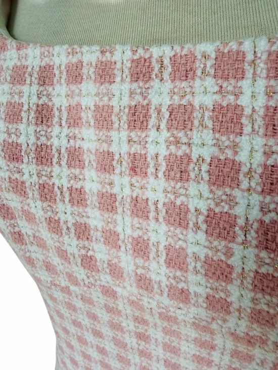 NWT Cider Pink Gingham Pocket Detail Mini Tank Dress Sz L - Picture 6 of 11